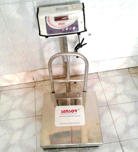 Sensor 100 Kg Electronic Platform Weighing Scale