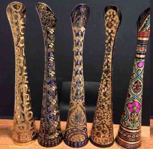 Decorative Brass Flower Vase
