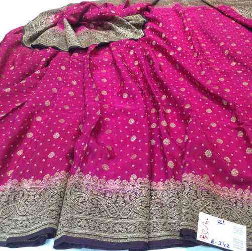 Crepe Banarasi Saree