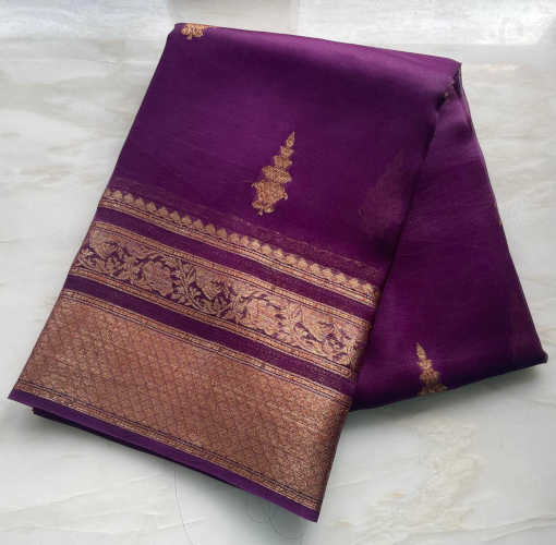 Kora Banarasi Saree