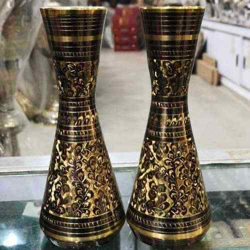 Nadeem International - Manufacturers, Exporters of Brass Flower Vases in Moradabad, Uttar Pradesh,
