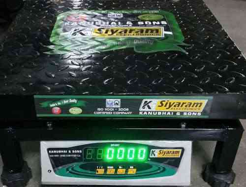 500 Kg Chequered Platform Scale