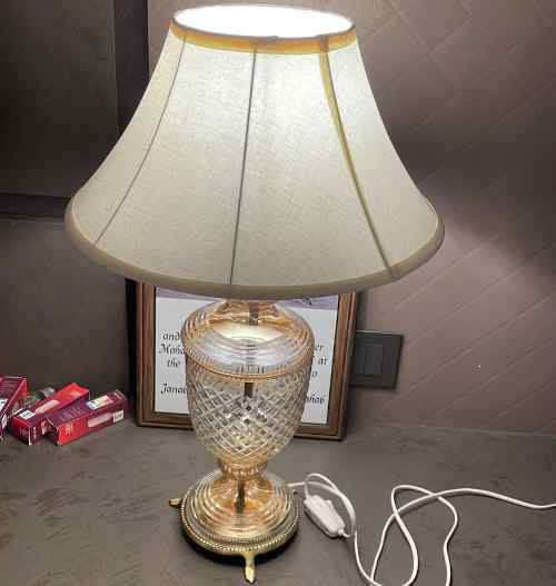 Glass Table Lamps
