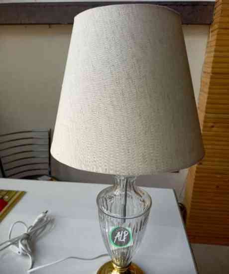 Elegant Glass Table Lamp