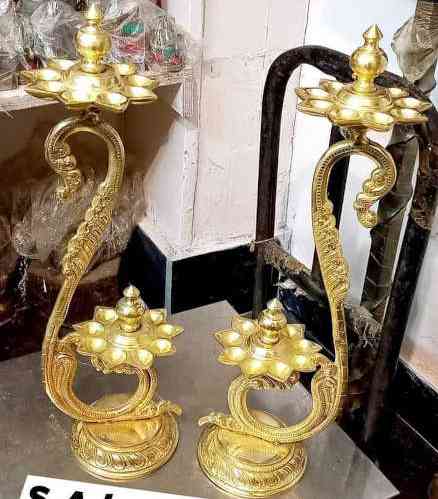 Brass Oil Lamp