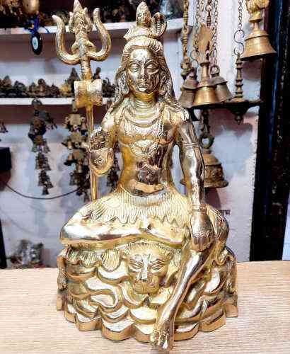 Brass Shiva Idol