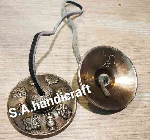 Brass Tibetan Manjira