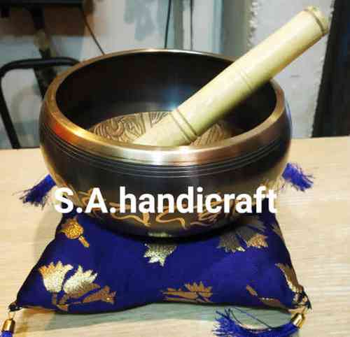 Brass Tibetan Singing Bowls
