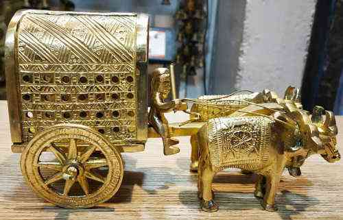 Brass Bullock Cart