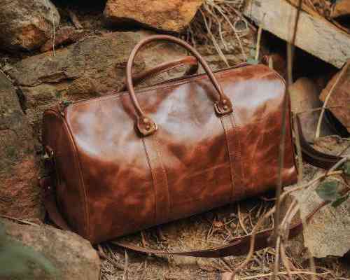 Leather Duffle Bag