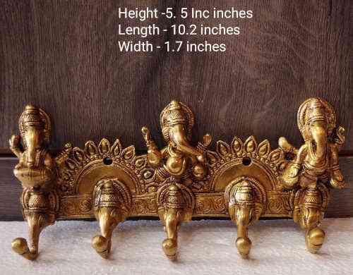 Decorative Brass Keyholder