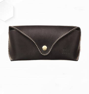Leather Black Spectacle Case