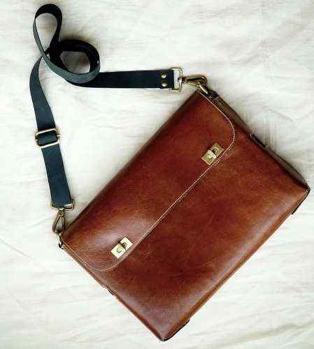 Leather Satchel Bag