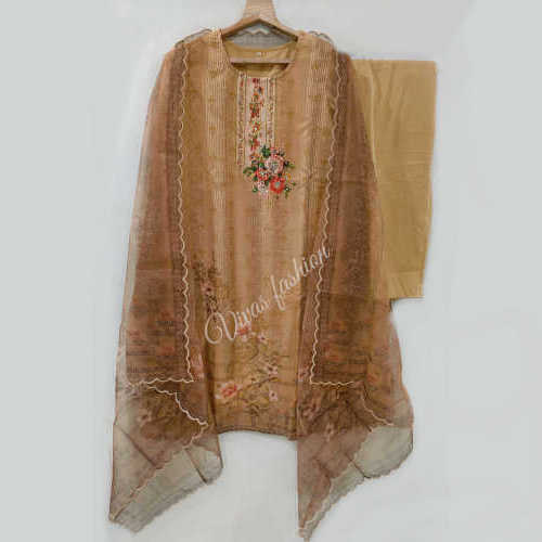 Digital Print Chanderi Kurtis
