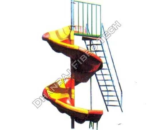 Children Spiral Slide