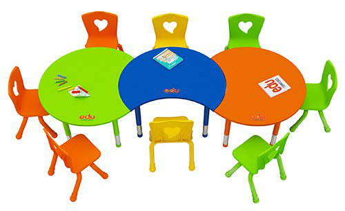 Play School Detachable Tables and Chairs