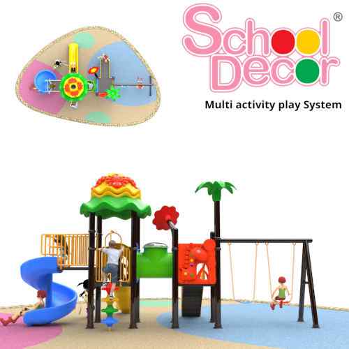 Multi Kids Slides Play Station