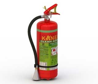 Clean Agent Type Fire Extinguisher