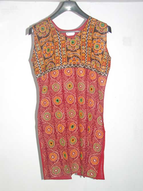 Hand Embroidered Rajasthani Kurti