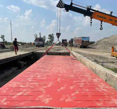 Technoweigh Industrial Mild Steel Electronic Weighbridge