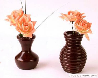 Wooden Vase