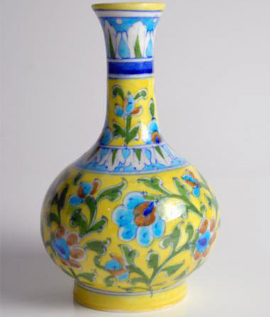 Shiv Kripa Blue Pottery - Manufacturers, Exporters of Flower Vase in Jaipur, Rajasthan,