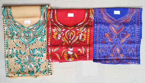 Hand Embroidery Kurti Piece