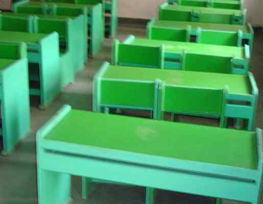 Wooden School Desks