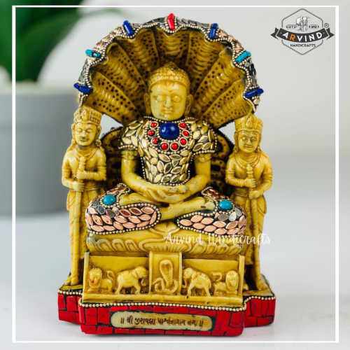 Resin Naga Buddha Statue