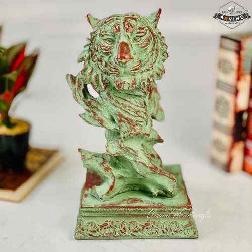 Resin Tiger Bust