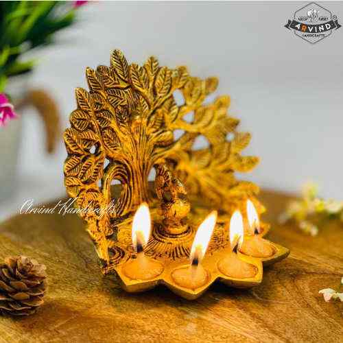 Pure Brass Handcrafted Diya
