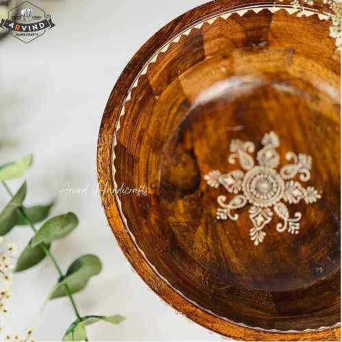 Fruitwood Fruit Bowl