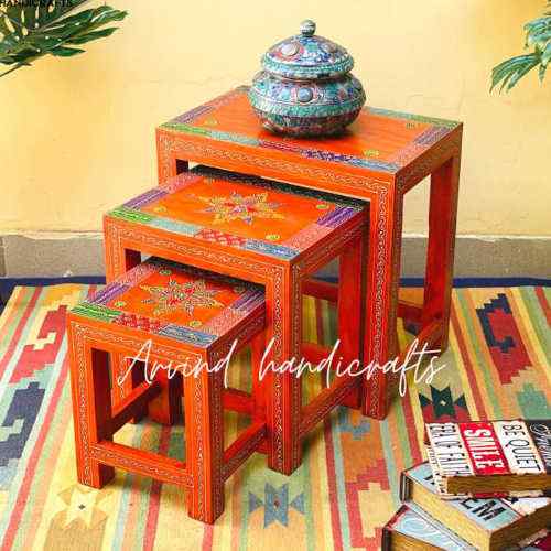 Wooden Nesting Tables