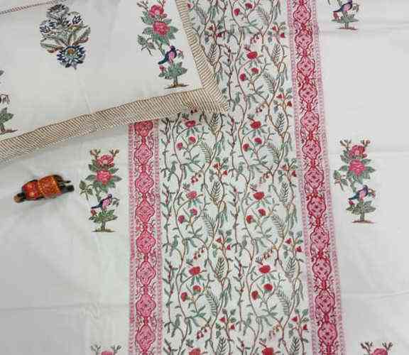 King Size Bed Sheets with Pillow Covers