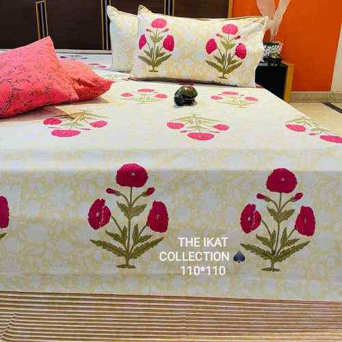 Ikat Print Bedsheet