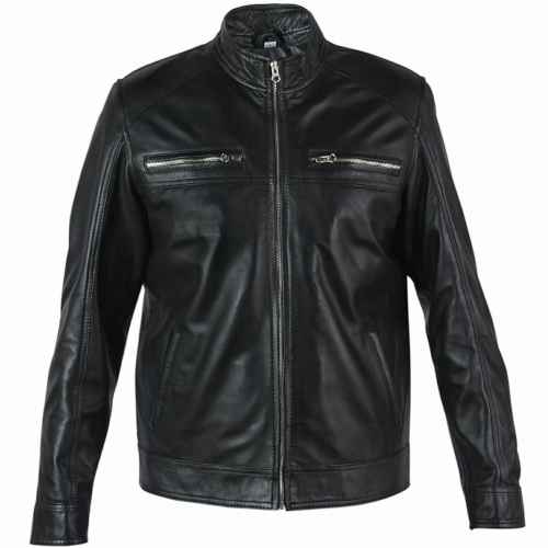 Black Leather Jackets for Men