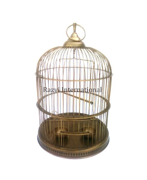 Antique Brass Bird Cage