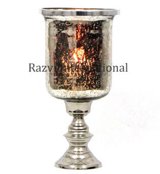 Nickel Candle Stand