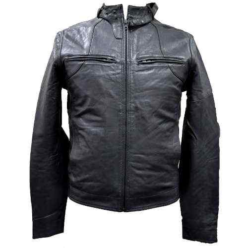 Black Leather Jacket for Men