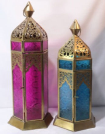 J.T. Overseas - Manufacturers, Exporters of Decorative Metal Lantern in Moradabad, Uttar Pradesh,