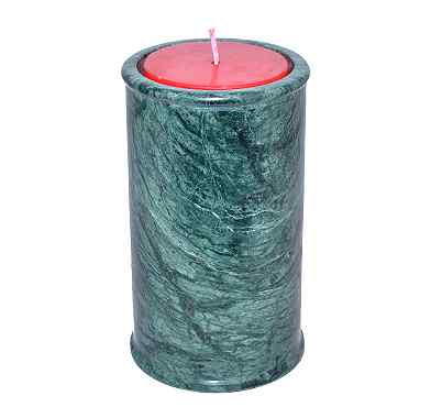 Marble candle holders