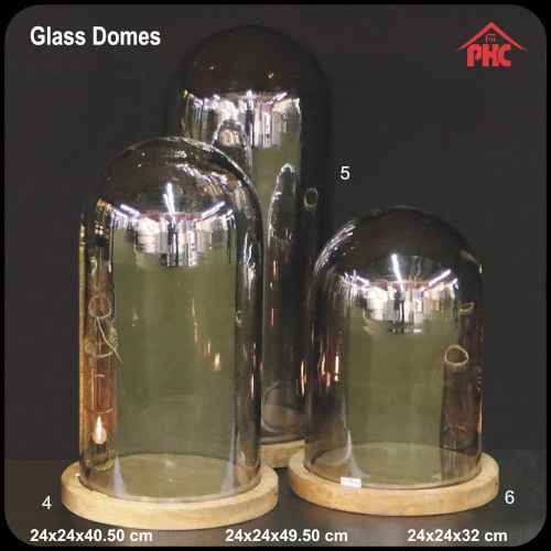 Clear Glass Domes