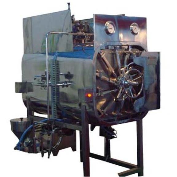 Heavy Gauge Stainless Steel Autoclave Horizontal