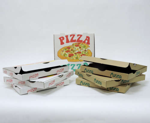 Printed Pizza Corrugated Boxes