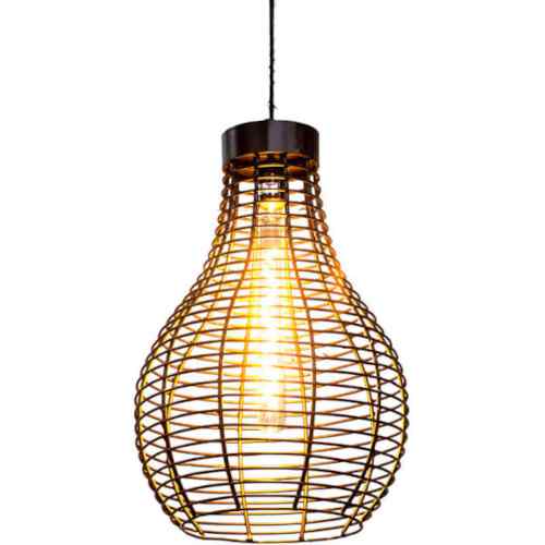Iron Wire Mesh Hanging Lamp