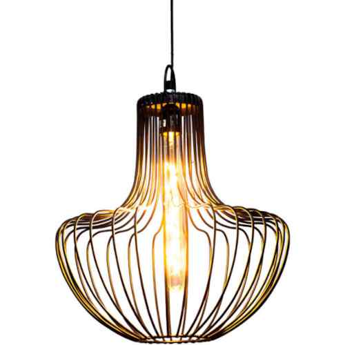 Iron Cage Design Pendant Ceiling Light