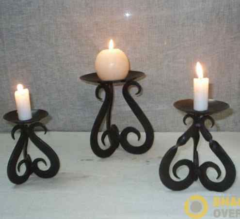 Bhaghya Overseas - Manufacturers of Iron Candle Stand in Jodhpur, Rajasthan,