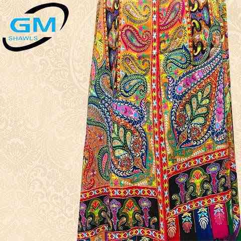 G. M. Shawls Pvt Ltd - Manufacturers of Embroidered Shawls in Srinagar, Jammu & Kashmir,