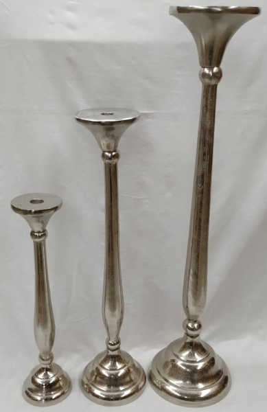 Aluminium Pillar Candle Stand