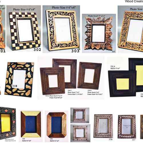 Wood Creation - Manufacturers, Exporters of Wooden Photo Frame in Saharanpur, Uttar Pradesh,
